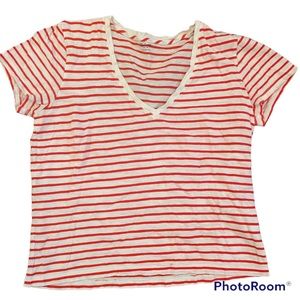 Madewell Nautical striped cotton shirt